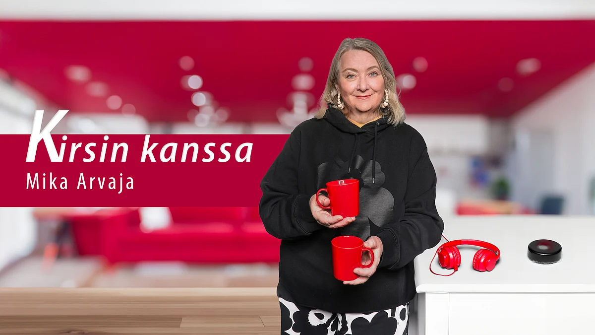 Kirsin kanssa -podcastissa vieraana Mika Arvaja.