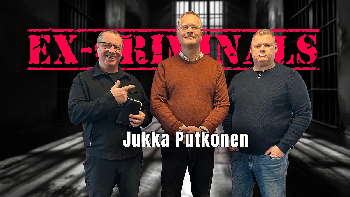 Ex-Criminals -podcastissa vieraana Jukka Putkonen.