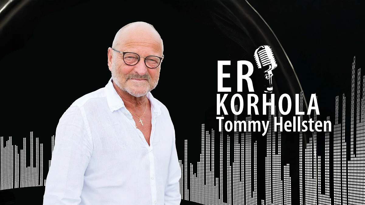 ER Korhola -podcastissa vieraana Tommy Hellsten.